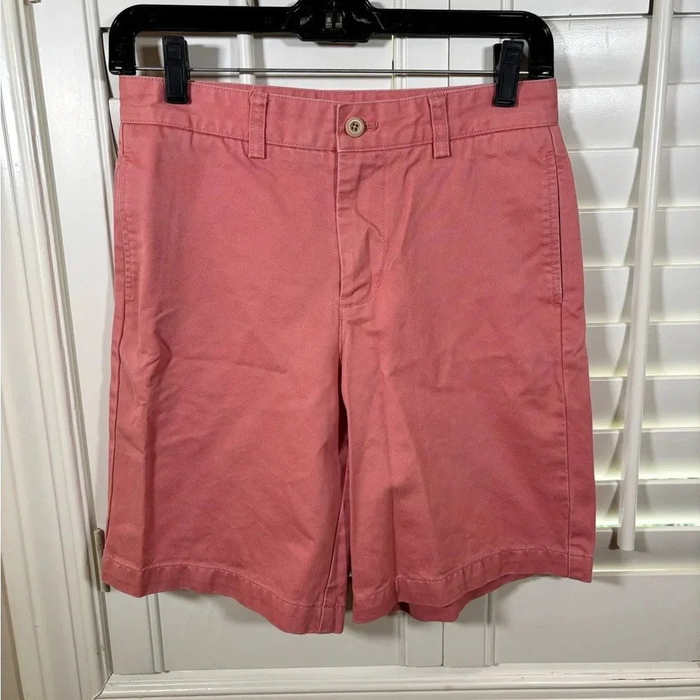 Vineyard Vines Boys Pink Breaker Shorts Size 14 - Picture 1 of 4